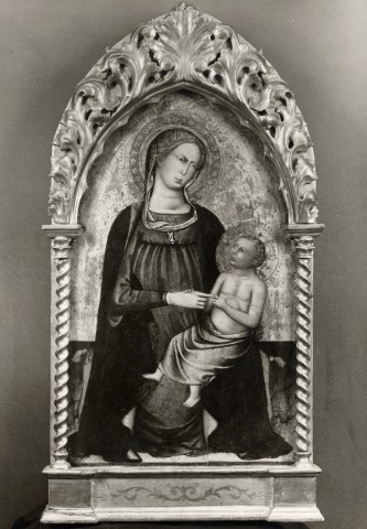 Perotti, Mario — Anonimo fiorentino sec. XIV/ XV - Madonna con Bambino — insieme